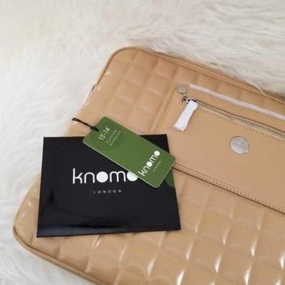 NEW KNOMO OF LONDON BAYSWATER 13" SLIM LAPTOP BAG - Picture 7 of 8